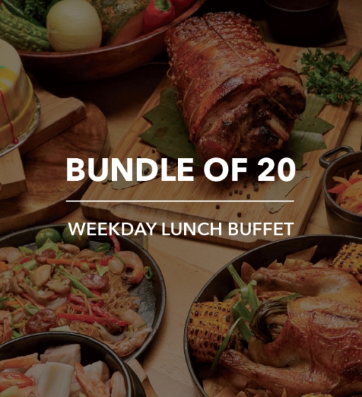 Weekday Lunch Buffet - Bundle of 20