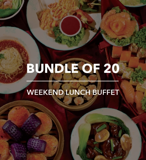Weekend Lunch Buffet - Bundle of 20