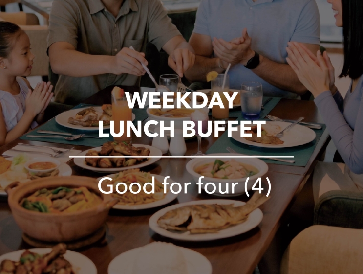 CAFE bai - Weekday Lunch Buffet for 4