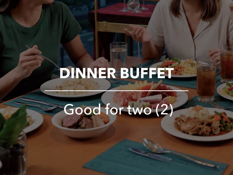 CAFE bai - Dinner Buffet for 2