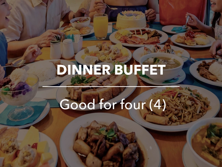 CAFE bai - Dinner Buffet for 4
