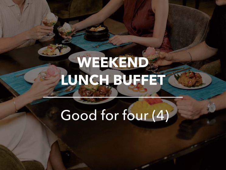 CAFE bai - Weekend Lunch Buffet for 4